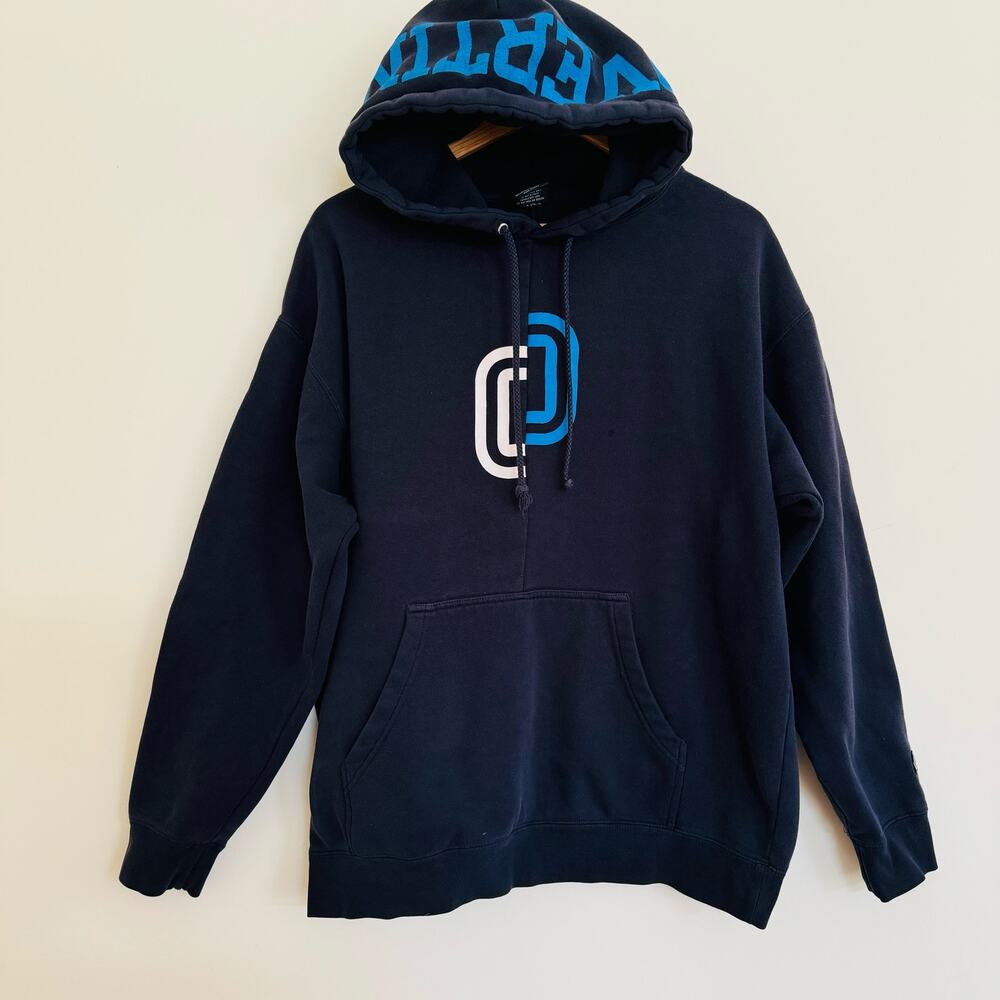 Men's Navy Logo Pullover Hoodie